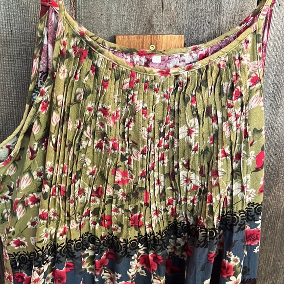 Casual and Lightweight Multi Pattern Dress with Adjustable Straps - Picture 2 of 8